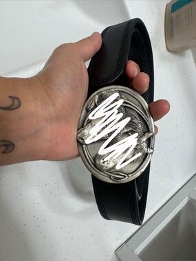 Cody James Men Black Leather Belt ( not including belt buckle )  size 36 men